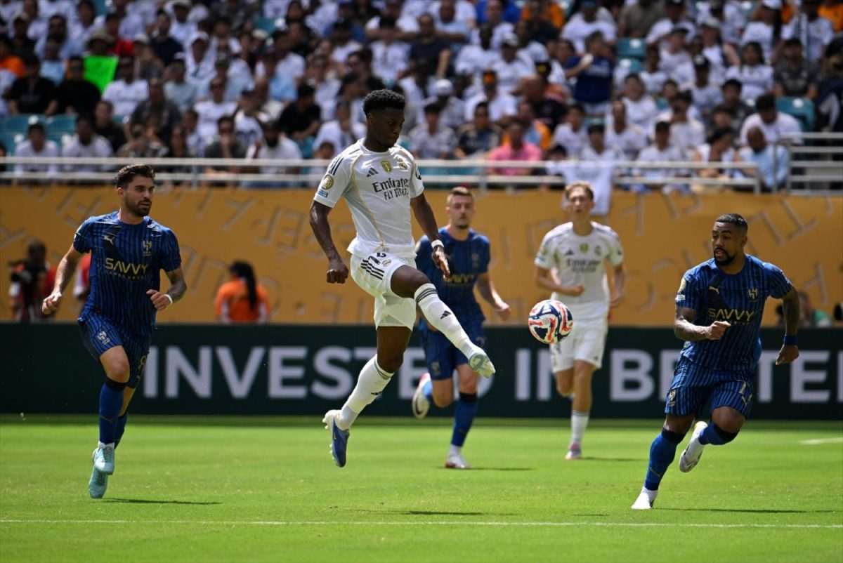 Detalj s utakmice Real Madrid – Al Hilal / Foto: Anadolu