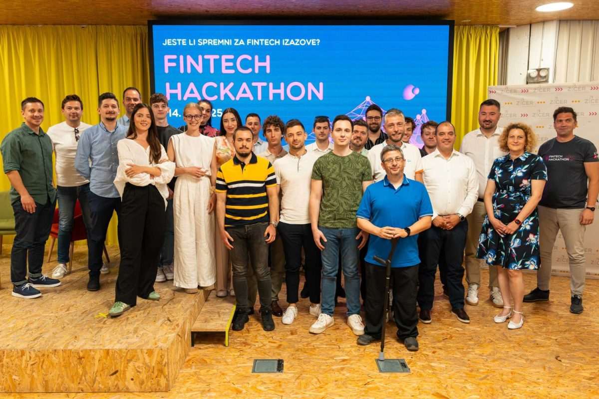 Sudionici bankarskog Fintech Hackathona / Foto: Fenix (HPB)