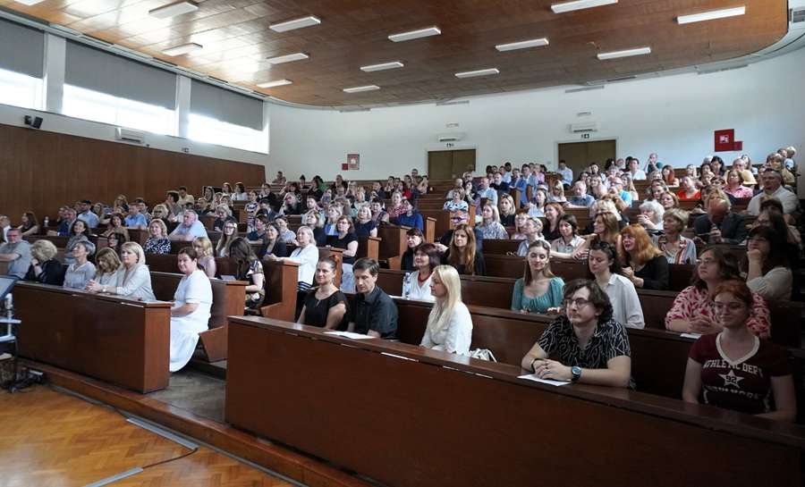 Uzvanici na svečanoj dodjeli priznanja na Filozofskom fakultetu / Foto: (Snježana Radoš)