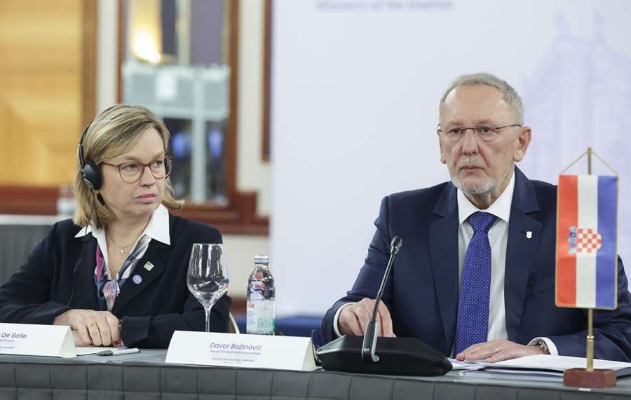 Catherine De Bolle i Davor Božinović / Foto: Hina