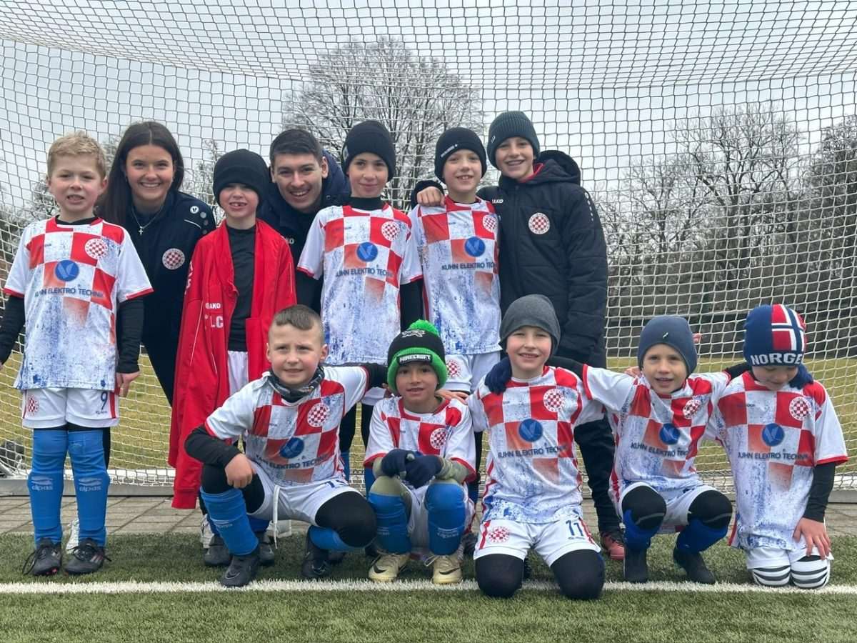 BAMBINI (U7) CROATIJE MÜNCHEN: Od malog kaosa do stvaranja pravih boraca “Bambini” U7 momčadi Croatije München / Foto: Fenix (SIM)