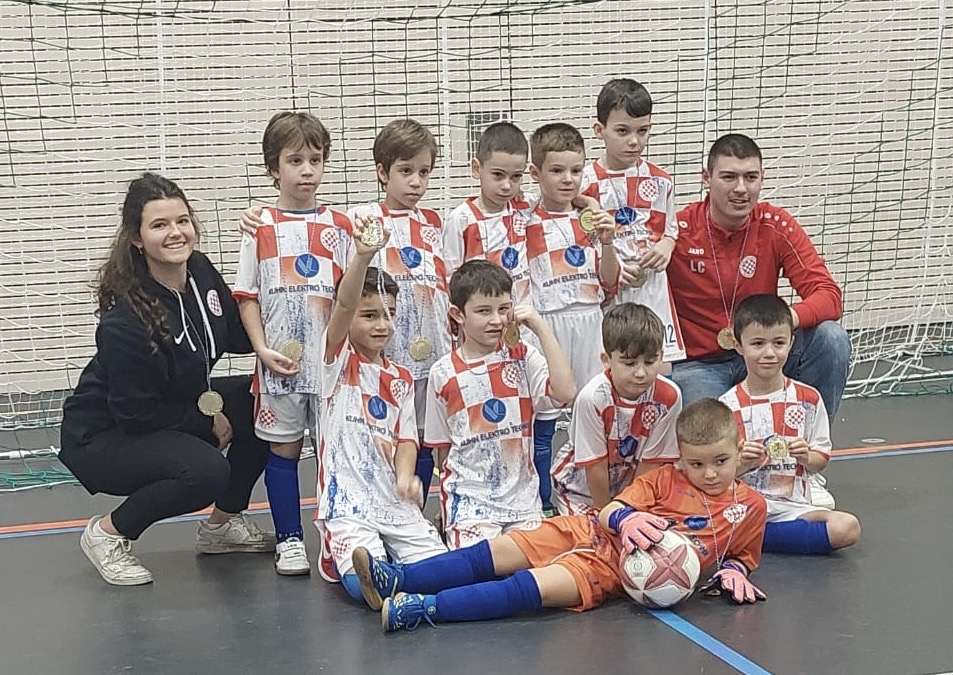 BAMBINI (U7) CROATIJE MÜNCHEN: Od malog kaosa do stvaranja pravih boraca “Bambini” U7 momčadi Croatije München / Foto: Fenix (SIM)