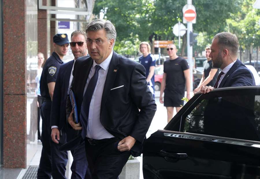 Na slici Andrej Plenković / Foto: Hina