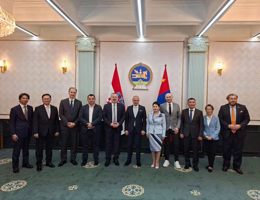 Gordan Grlić Radman u posjetu Mongoliji / Foto: Hina/MVEP