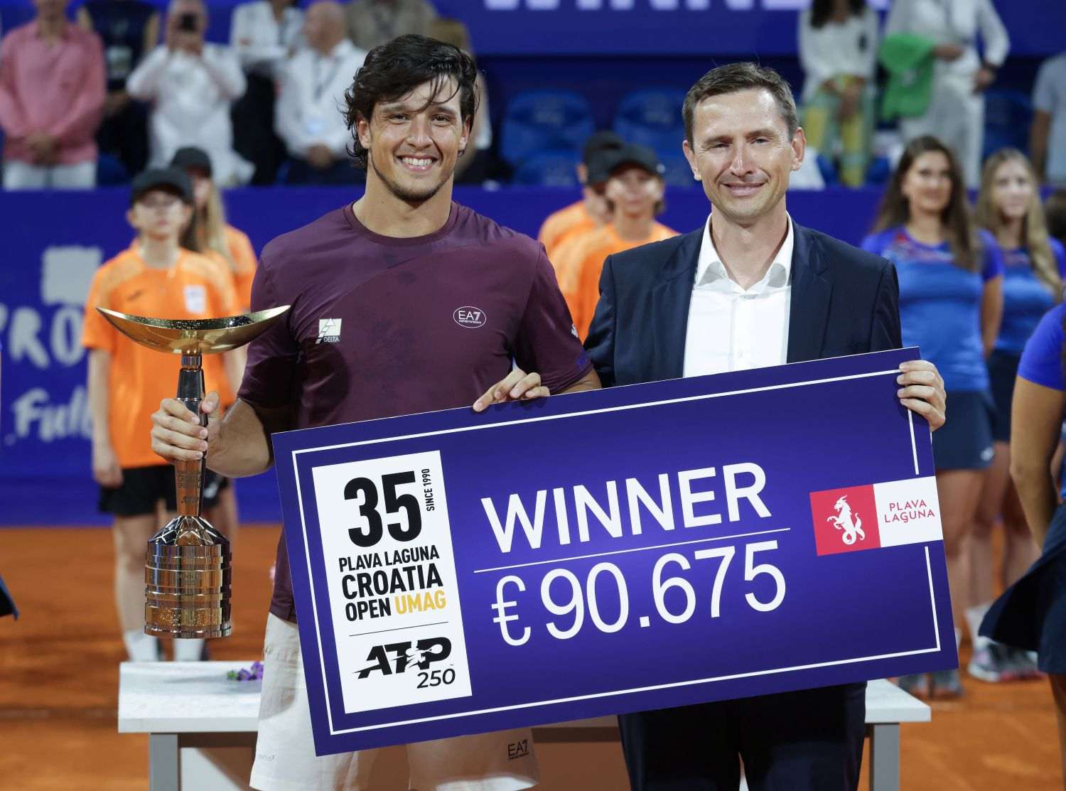 LUCIANO DARDERI, POBJEDNIK ATP UMAG: Ujutro sam mislio da neću moći igrati finale, a sad držim trofej LUCIANO DARDERI, POBJEDNIK ATP UMAG: Ujutro sam mislio da neću moći igrati finale, a sad držim trofej