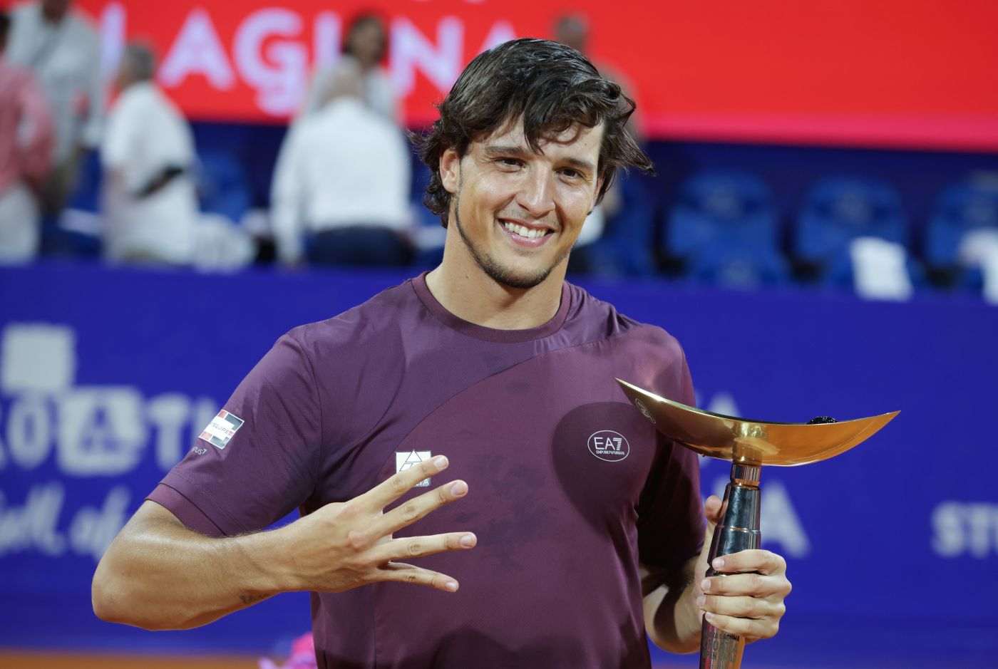 LUCIANO DARDERI, POBJEDNIK ATP UMAG: Ujutro sam mislio da neću moći igrati finale, a sad držim trofej LUCIANO DARDERI, POBJEDNIK ATP UMAG: Ujutro sam mislio da neću moći igrati finale, a sad držim trofej