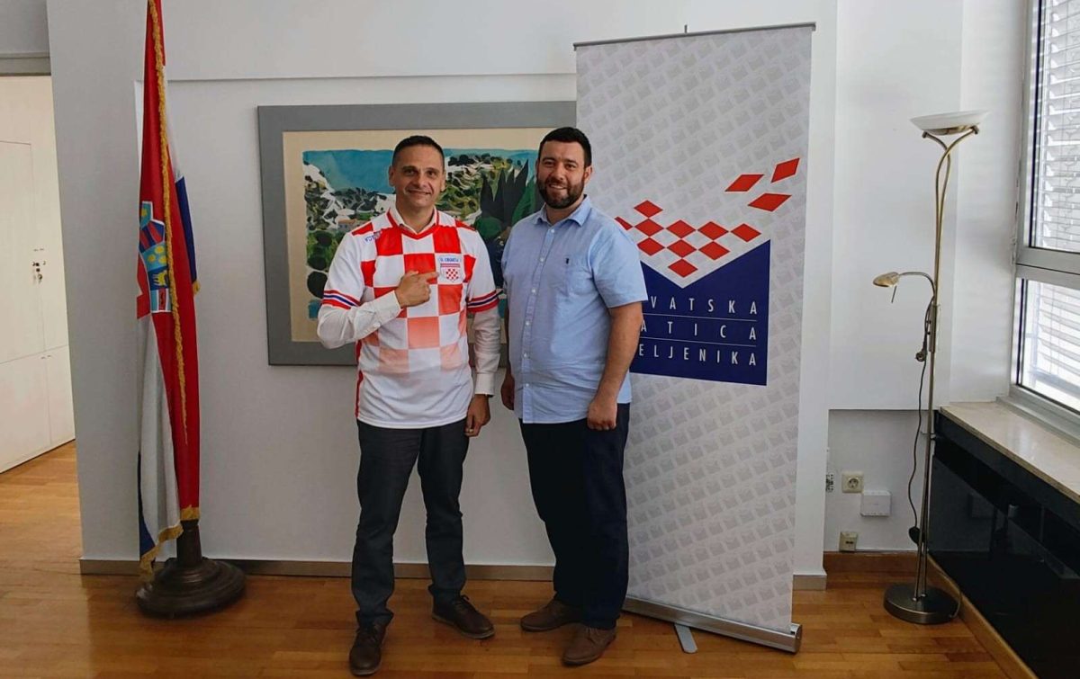 Ivan Turkalj posjetio Hrvatsku maticu iseljenika / Foto: HIM
