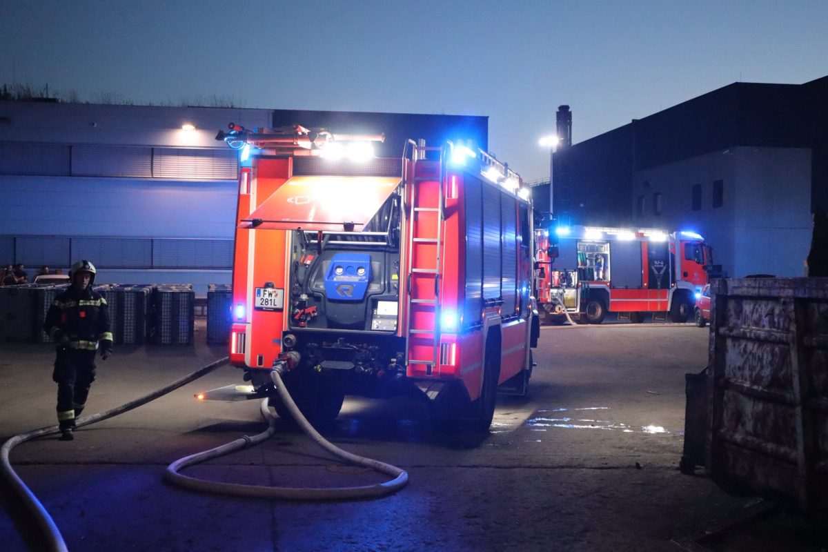 Vatrogasci u Linzu/ Foto: Berufsfeuerwehr Linz