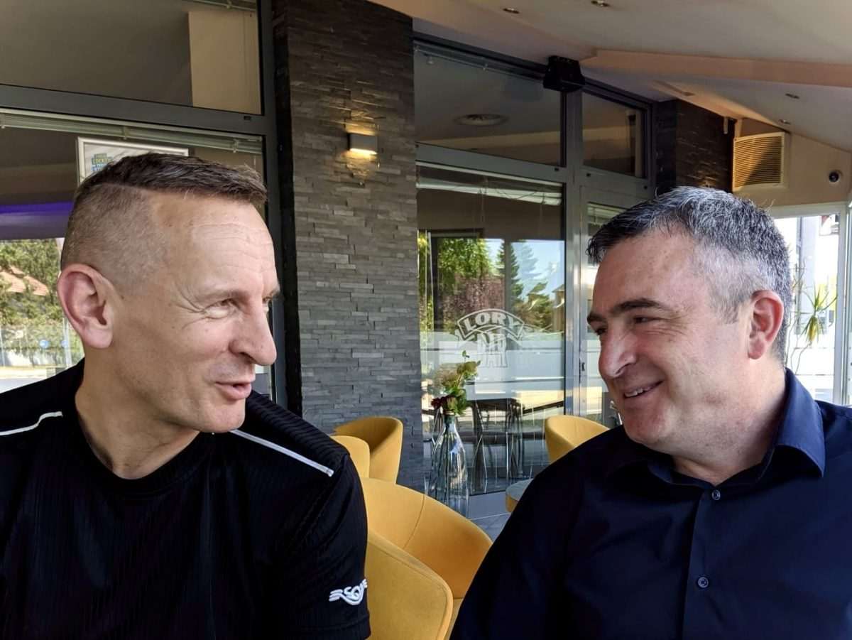Srećko Mavrek i Igor Lacković /Foto: Fenix (Hrvatski svjetski kongres SAD)