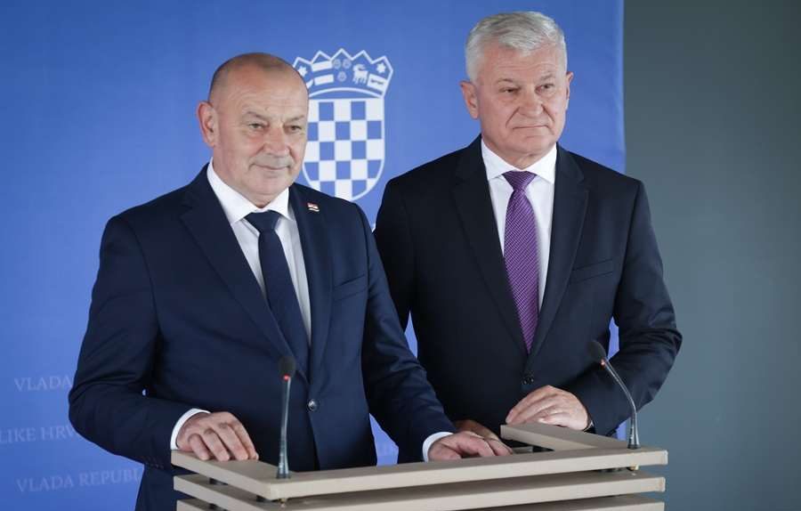 Tomo Medved i Branko Hrg / Foto: Hina