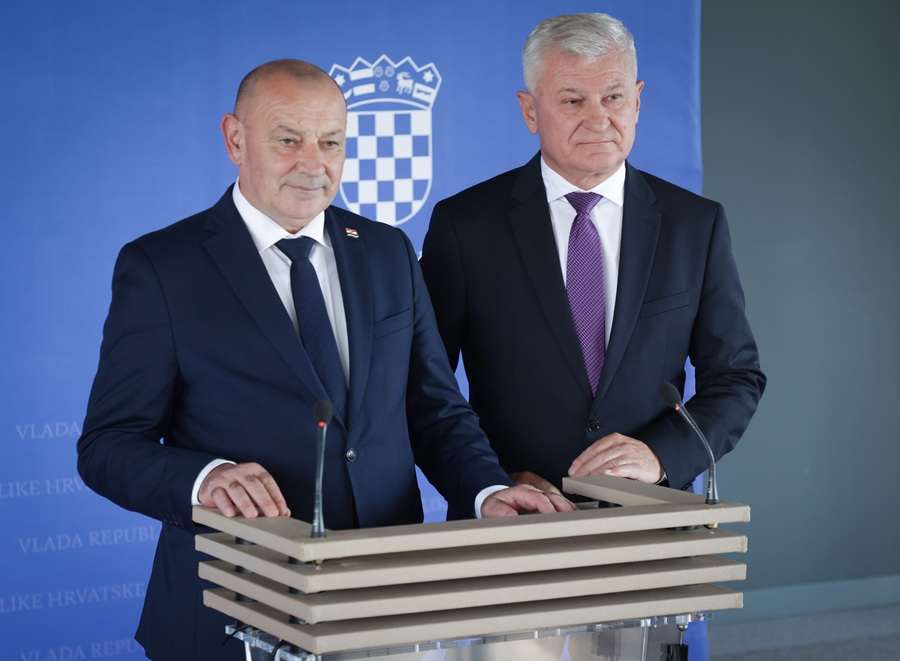 Tomo Medved i Branko Hrg / Foto: Hina