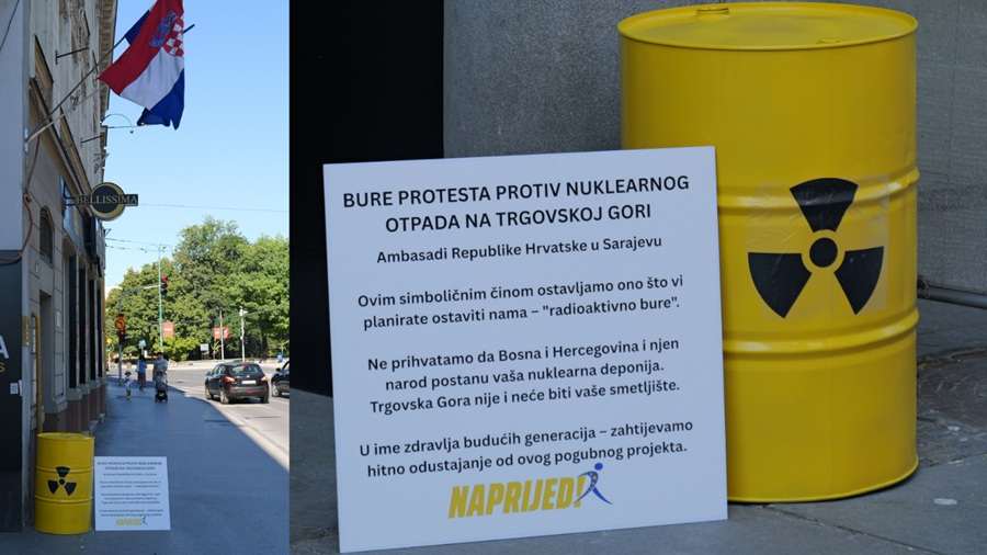Radioaktivna bačva / Foto: Naprijed.ba