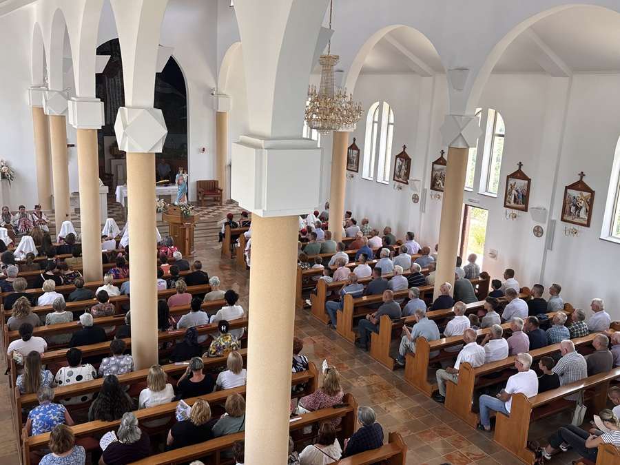 MOLITVA I ZAJEDNIŠTVO: Kijevo proslavilo blagdan Gospe od Karmela i Dan općine Porslava Gospe od Karmela u Kijevu / Foto: Samostan i Svetište Čudotvorne Gospe Sinjske