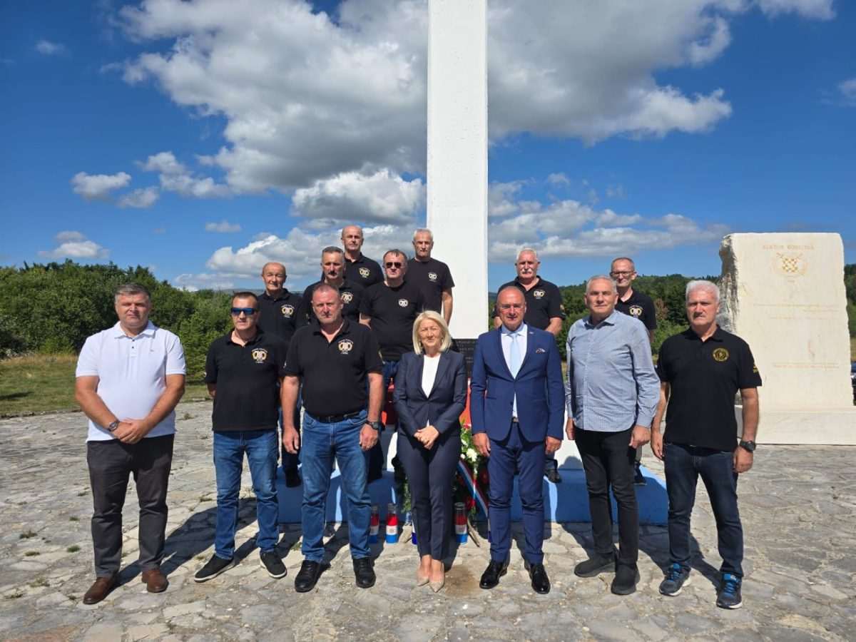 Gordan Grlić Radman i Borjana Krišto u Korićini / Foto: MVEP