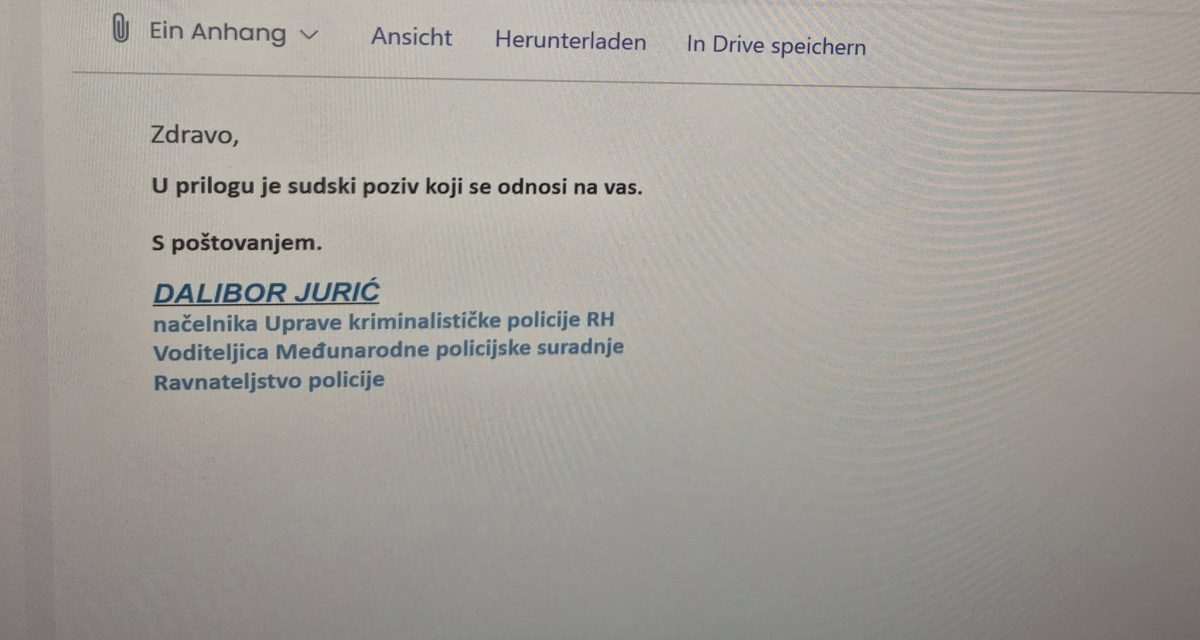 Preslik s maila / MD