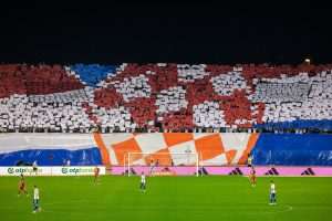 HAJDUK I TORCIDA SLAVILI NA POLJUDU: Hajduk savladao Goricu s 2:0, Torcida priredila koreografiju za obljetnicu Oluje