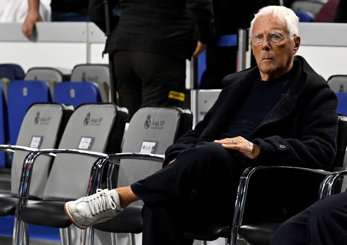Giorgio Armani/ Foto: Anadolu