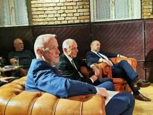Uručenje Kulturne nagrade Hrvatskog centra u Beč „Metron 2024.“ Karelu Hanzlu / Foto: Fenix (S.Herek)