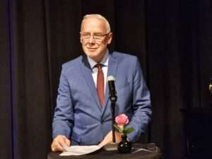 Uručenje Kulturne nagrade Hrvatskog centra u Beč „Metron 2024.“ Karelu Hanzlu / Foto: Fenix (S.Herek)