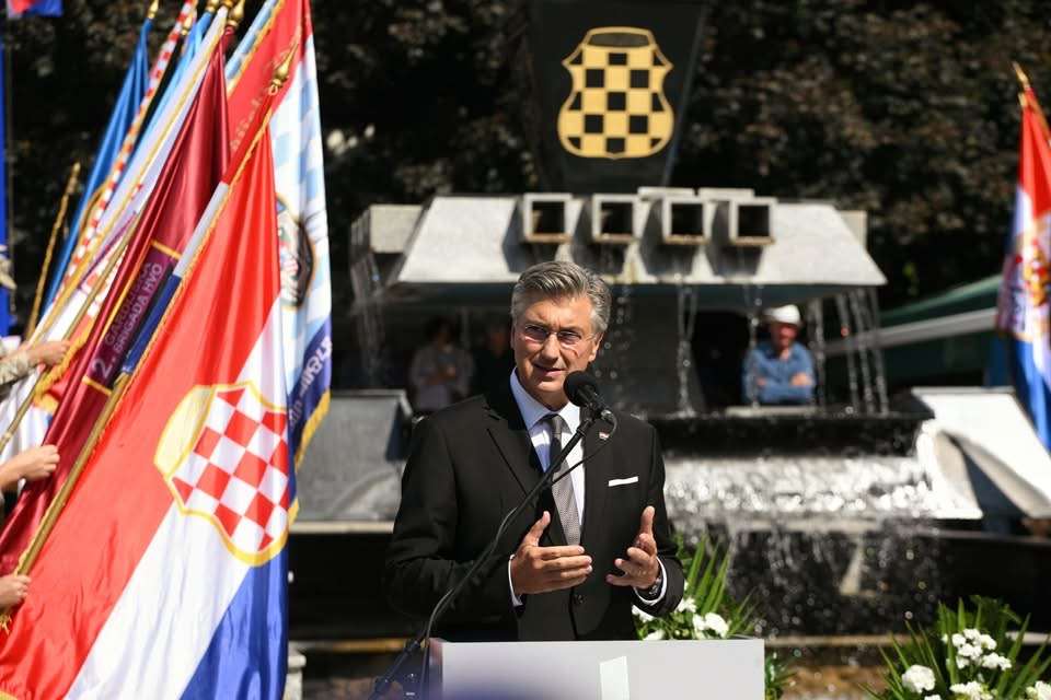 Obilježavanje 30. godišnjice operacije Maestral, na fotografiji Andrej Plenković/ Foto: Andrej Plenković/ Facebook