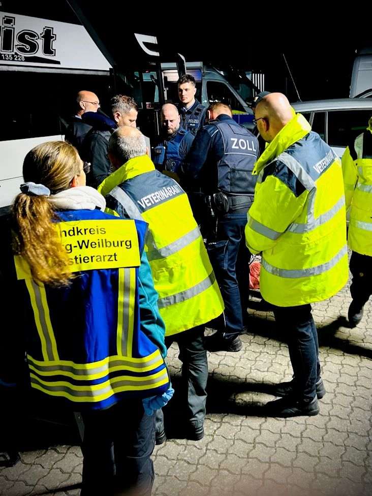 Carinici pregledavaju autobuse/ Foto: Zoll