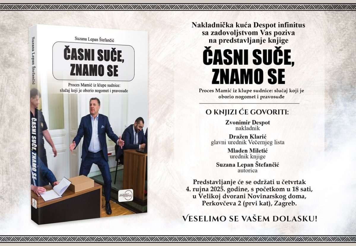 Najava promocije/ Foto: Despot infinitus