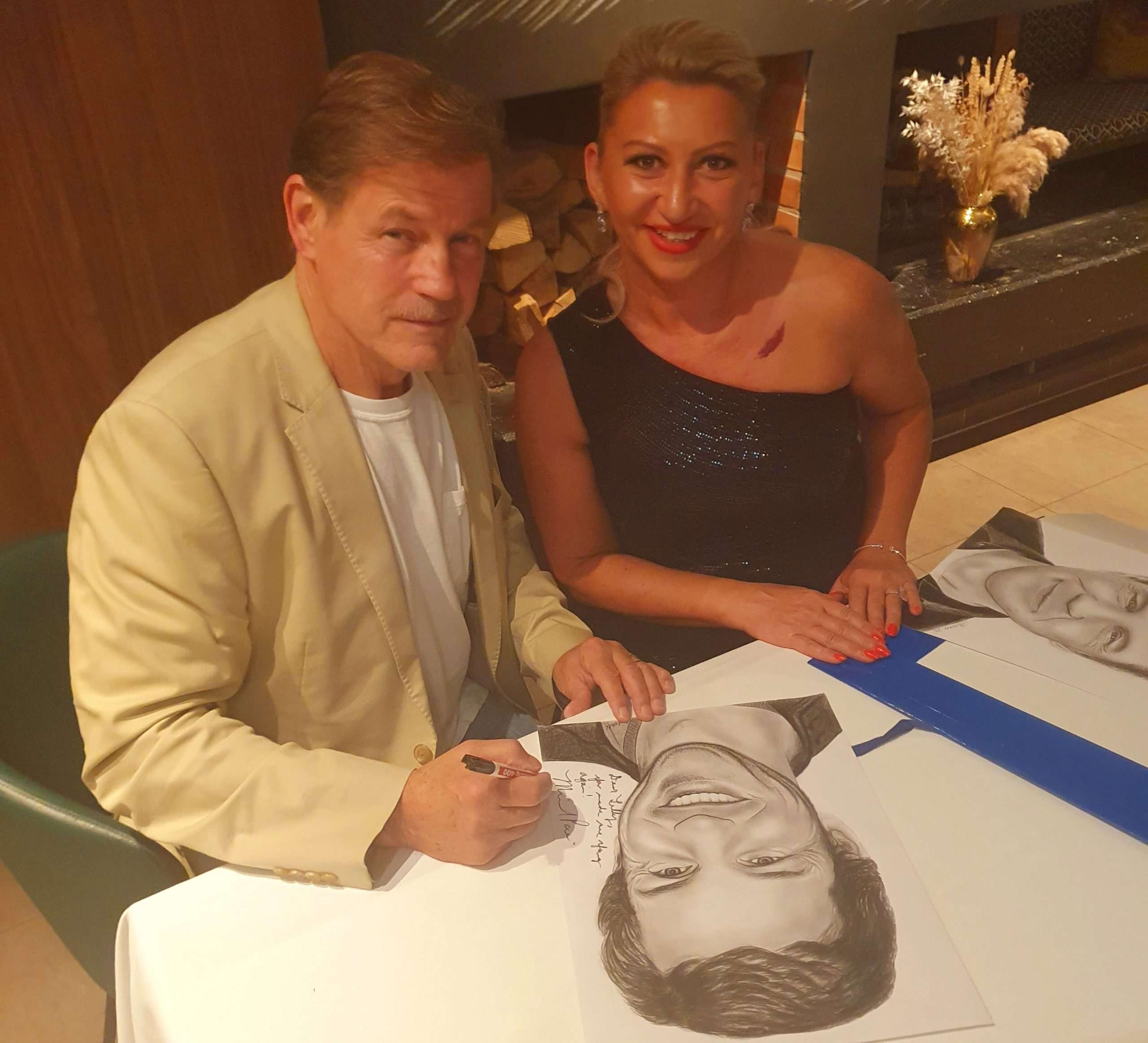 HRVATICA IZ NJEMAČKE SVOJ SAN PRETVORILA U STVARNOST: Vrata su se otvorila, a kamo vode, tek ćemo vidjeti! Michael Paré i Ljiljana Đalok / Foto: Fenix (LD)
