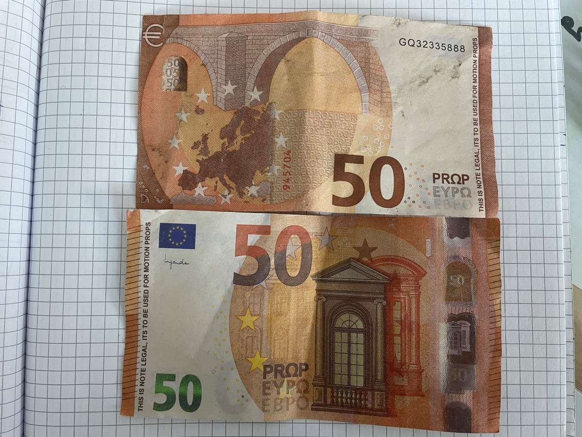Lažne novčanice / Foto: Policija Göttingen