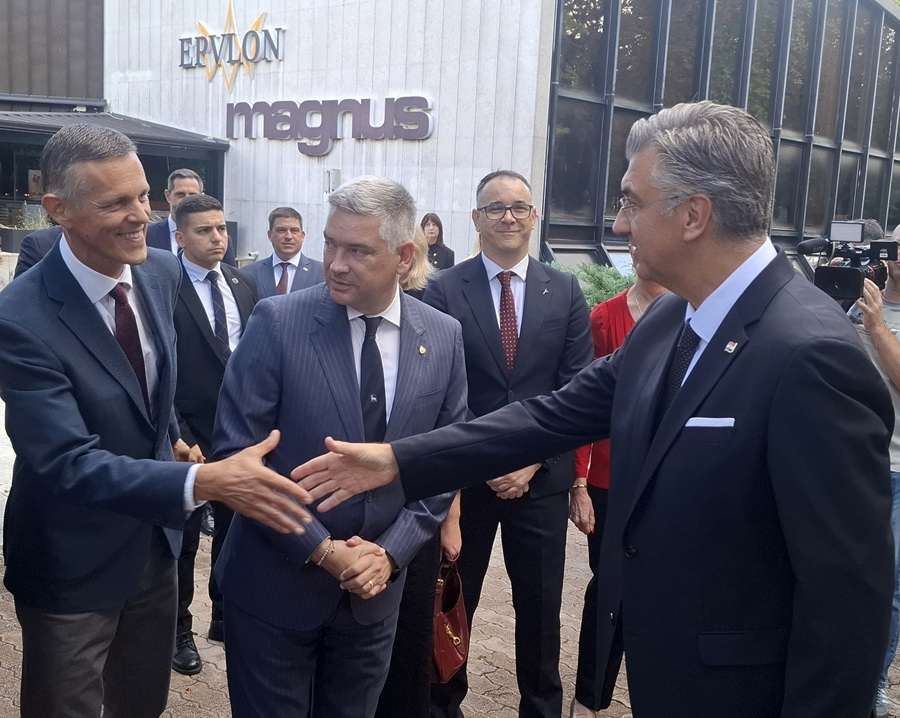 Valter Flego, Boris Miletić, Andrej Plenković