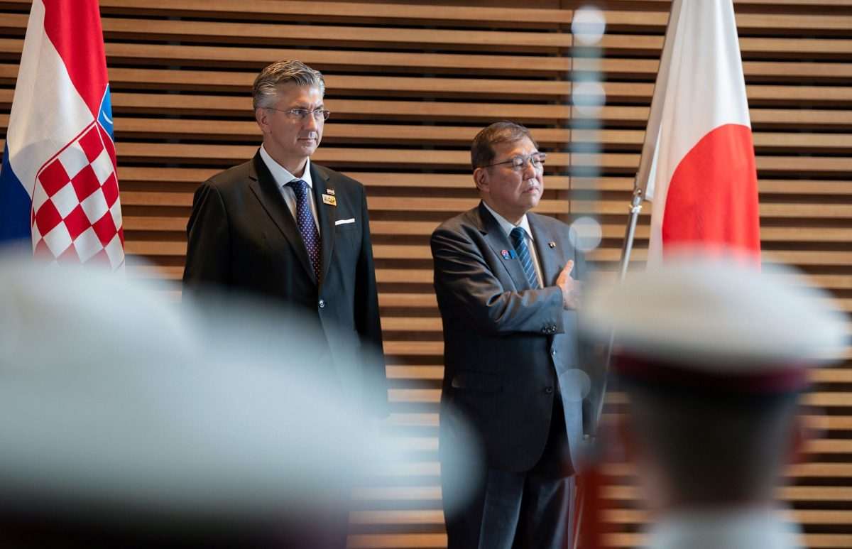 Andrej Plenković u Tokiju / Foto: Hina