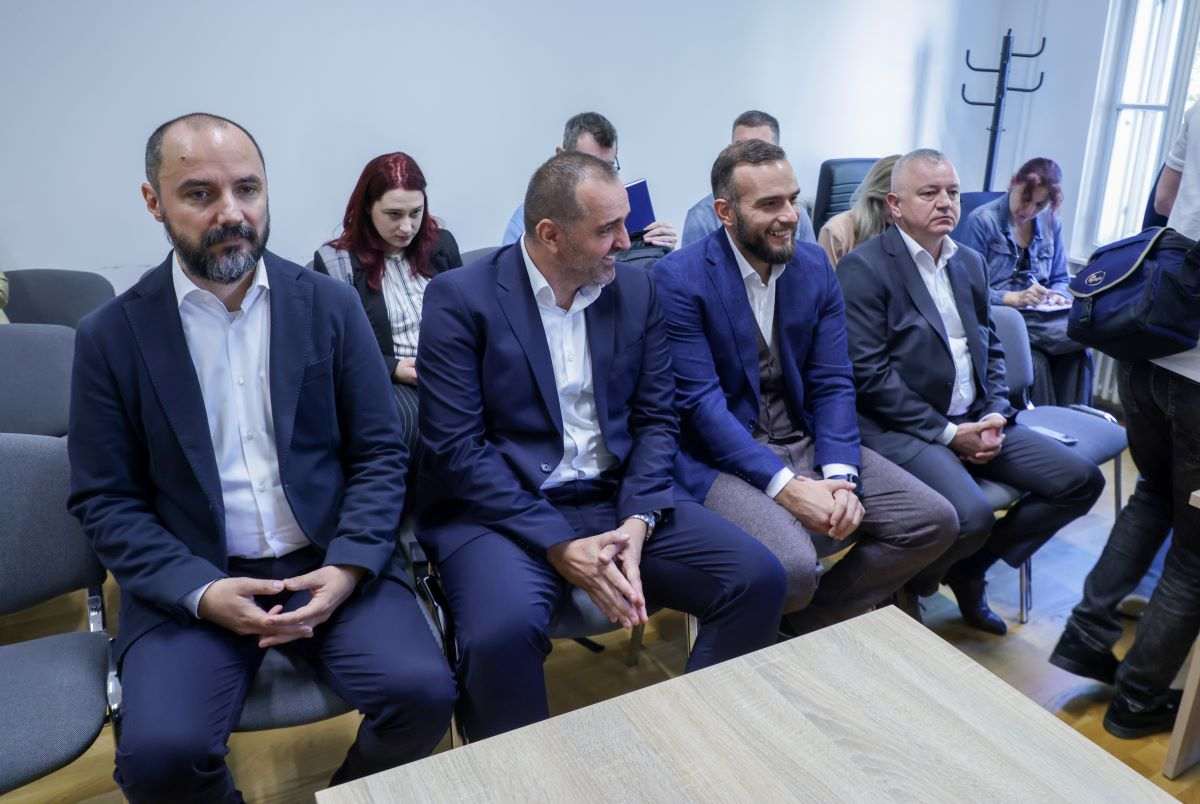 Suđenje Horvatu, Tolušiću, Aladroviću, Miloševiću i Juzbašiću / Foto: Hina