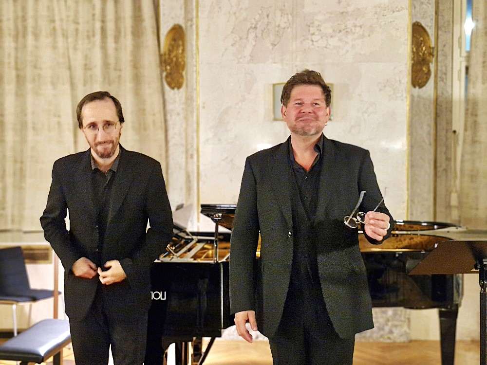Pijanist Marušić i tenor Špicer (desno) / Foto: Fenix (Snježana Herek)