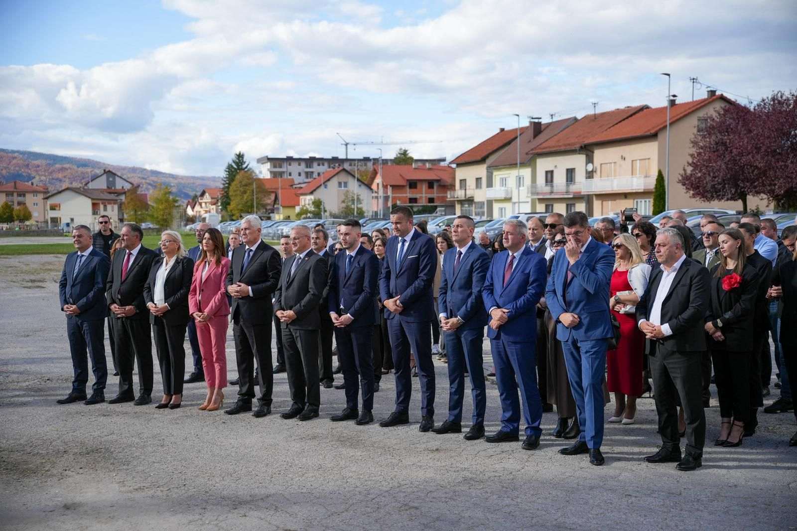 Otvorenje Hrvatskog doma Uskoplje/ Foto: HNS BiH