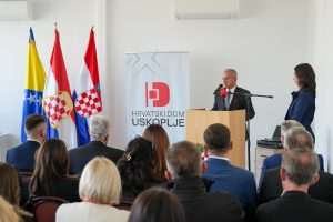Otvorenje Hrvatskog doma Uskoplje/ Foto: HNS BiH
