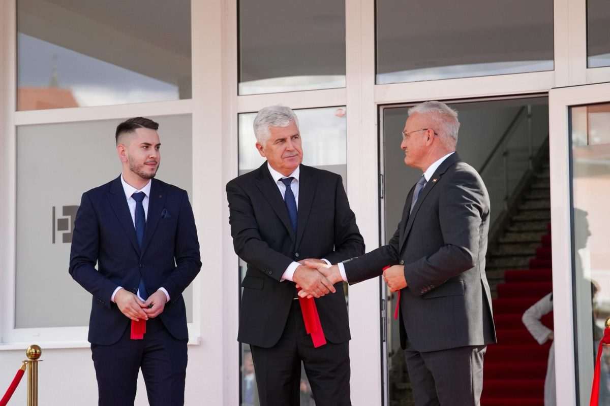 Otvorenje Hrvatskog doma Uskoplje/ Foto: HNS BiH