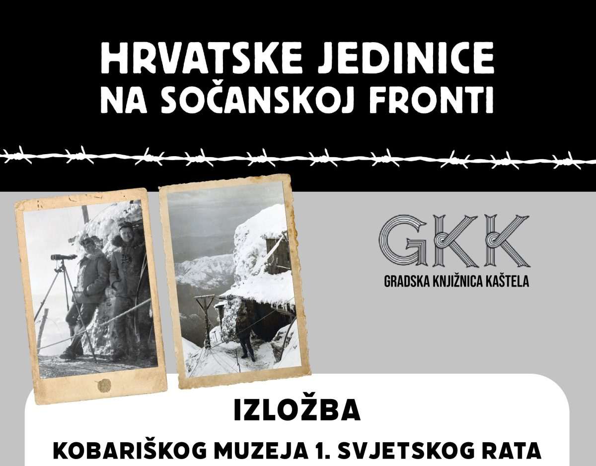 Najava izložbe/ Gradska knjižnica Kaštela
