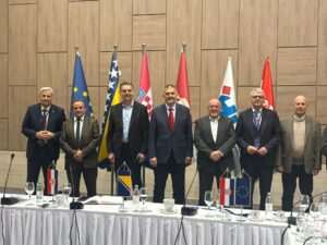 Predsjedništvo Kluba utemeljitelja HDZ-a BiH/ Foto: HDZ BiH