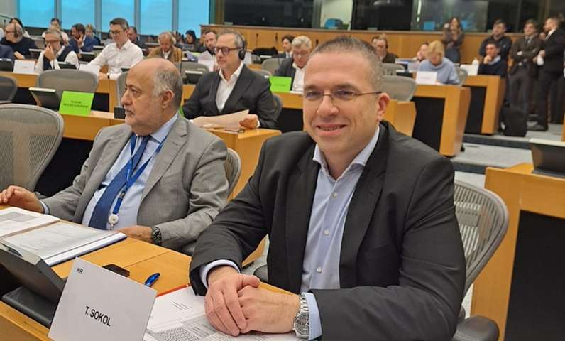 Hrvatski eurozastupnik Tomislav Sokol / Foto: Fenix (Klub zastupnika EPP)