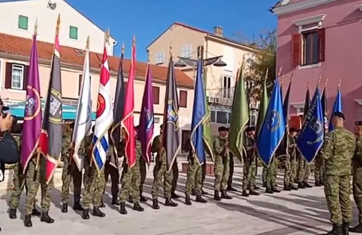 U Biogradu na Moru 34. obljetnica osnutka 134. brigade Hrvatske vojske / Foto: Fenix (Viktor Bobanović)