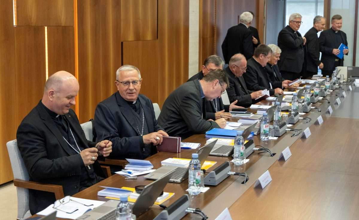 Plenarno zasjedanje Sabora Hrvatske biskupske konferencije/ Foto: Hina