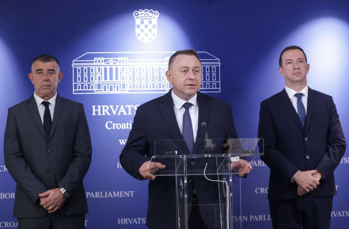 Tomislav Zadro, Ante Deur, Nikola Mažar / Foto: Hina