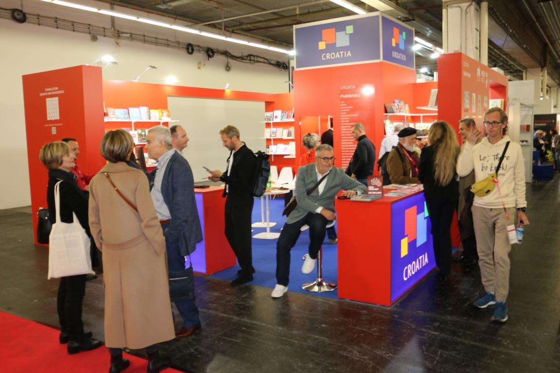 Hrvatsku štand na Sajmu knjiga u Frankfurtu /Foto: Fenix (KH)