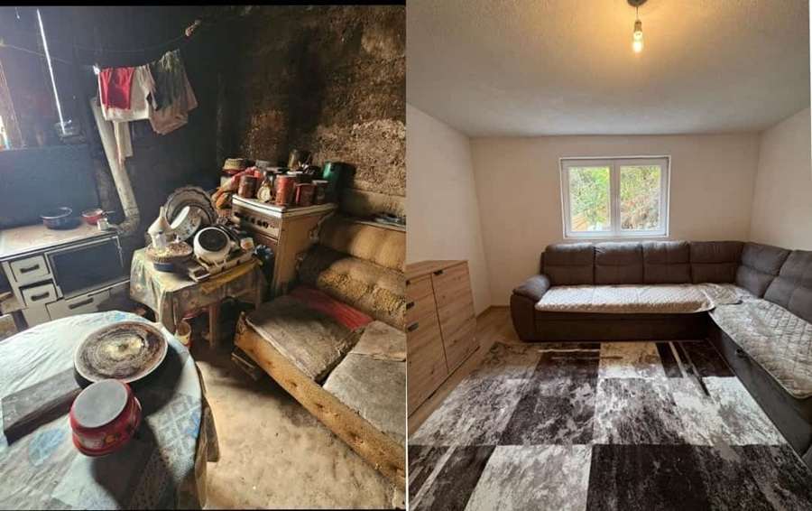 Obitelj Škegro iz konjičkog sela Podhum dobila novi dom / Foto: Antonela Vučić