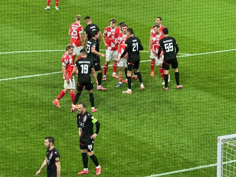Detalj s utakmice Mainz -Zrinjski / Foto: Fenix (SIM)