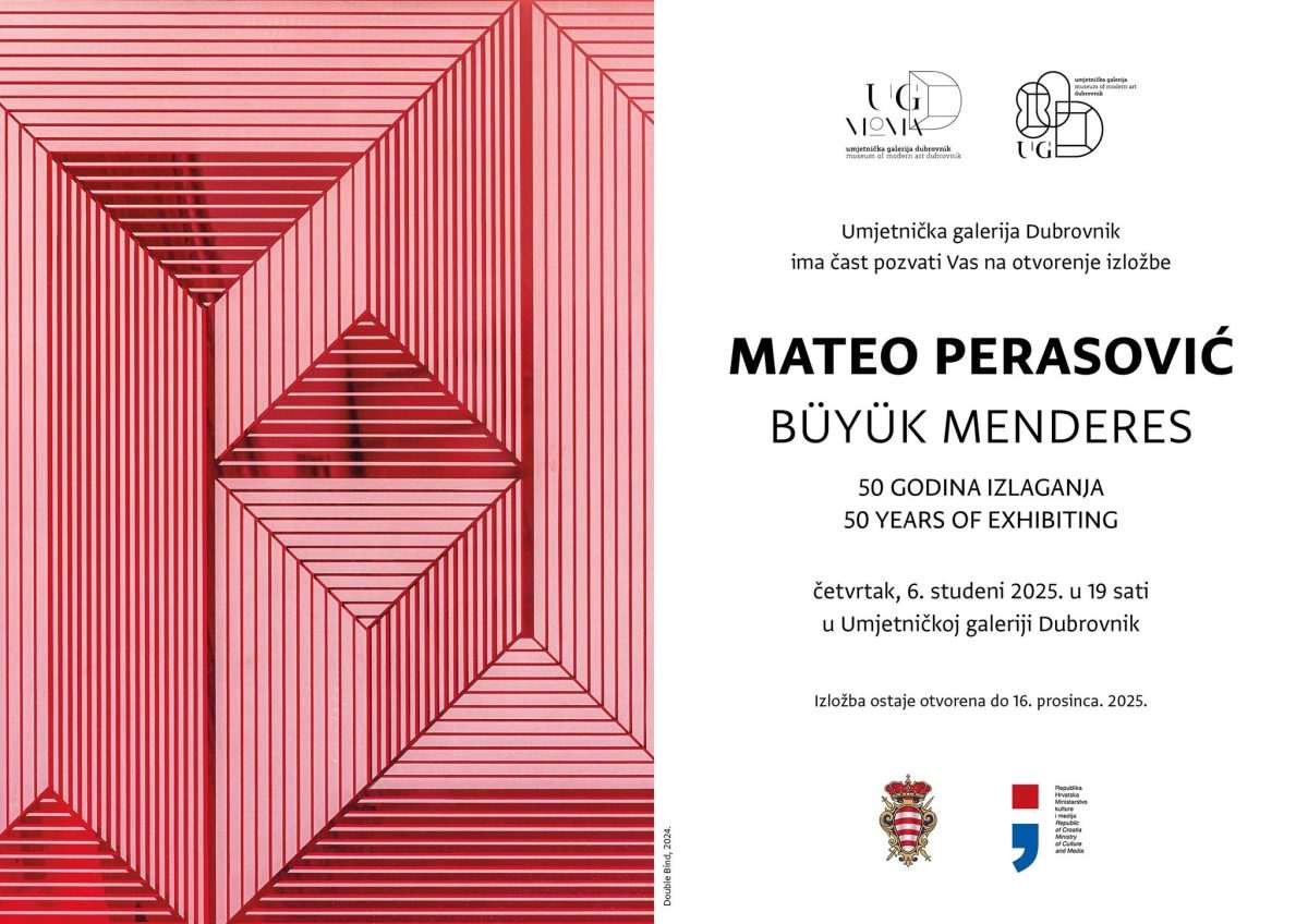 Najava izložbe/ Foto: Umjetnička galerija Dubrovnik