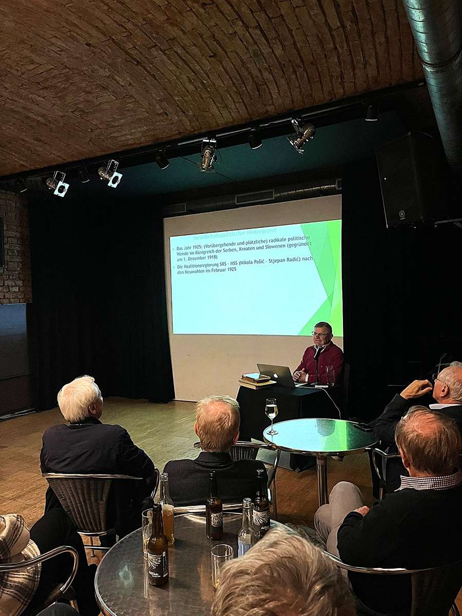 1100. OBLJETNICA KRALJEVSTVA: Prof. Alojz Ivanišević u Beču o “Kralju Tomislavu (925.) i pitanju kontinuiteta hrvatske državnosti” 1100. OBLJETNICA KRALJEVSTVA: Prof. Alojz Ivanišević u Beču o “Kralju Tomislavu (925.) i pitanju kontinuiteta hrvatske državnosti”