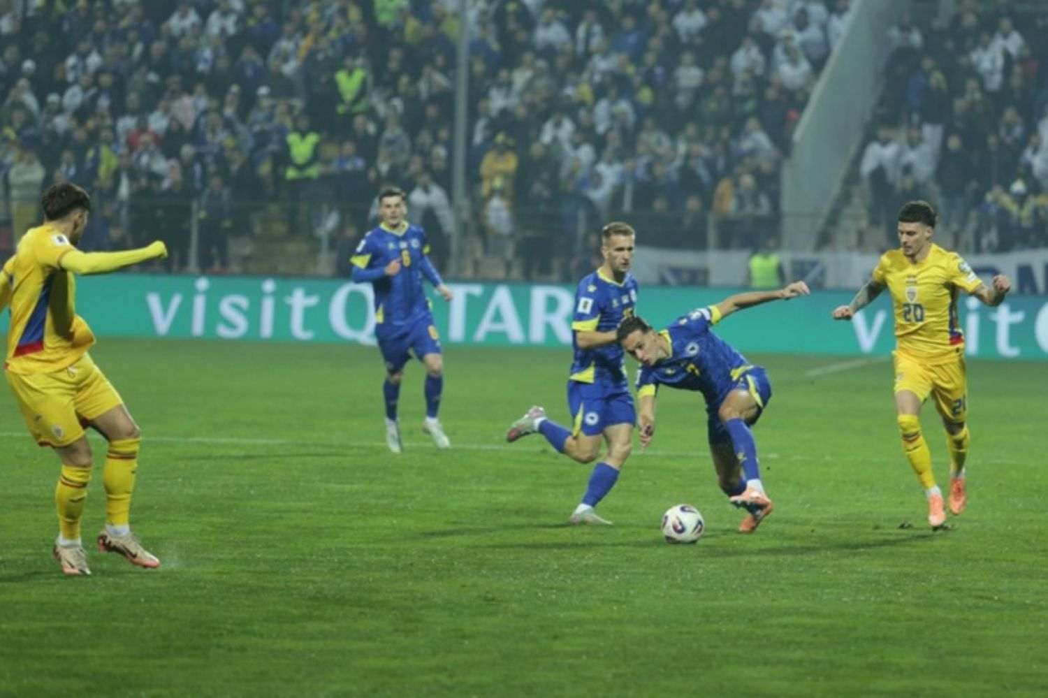 REZULTATI KVALIFIKACIJA ZA SP: Slovenija poražena od Kosova, BiH savladala Rumunjsku, Švicarska deklasirala Švedsku REZULTATI KVALIFIKACIJA ZA SP: Slovenija poražena od Kosova, BiH savladala Rumunjsku, Švicarska deklasirala Švedsku