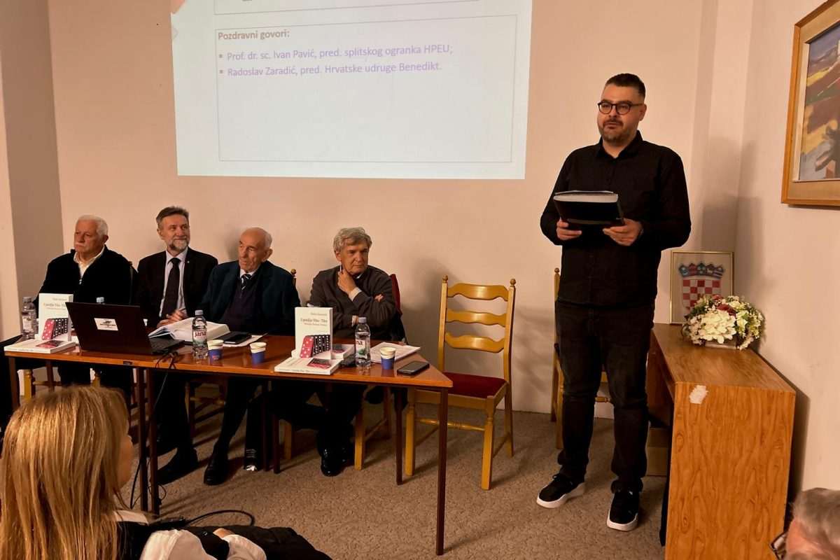 Predstavljanje knjige/ Foto: HU Benedikt