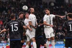 REZULTATI KVALIFIKACIJA ZA SP: Slovenija poražena od Kosova, BiH savladala Rumunjsku, Švicarska deklasirala Švedsku REZULTATI KVALIFIKACIJA ZA SP: Slovenija poražena od Kosova, BiH savladala Rumunjsku, Švicarska deklasirala Švedsku