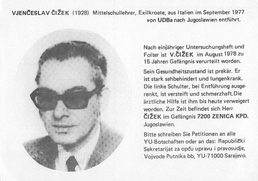 IN MEMORIAM: 25 godina od smrti prof. Vjenceslava Čižeka IN MEMORIAM: 25 godina od smrti prof. Vjenceslava Čižeka